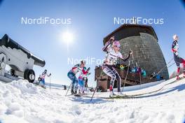 18.03.2017, Quebec, Canada (CAN): Teresa Stadlober (AUT), Jessica Diggins (USA), (l-r)  - FIS world cup cross-country, mass women, Quebec (CAN). www.nordicfocus.com. © Modica/NordicFocus. Every downloaded picture is fee-liable.