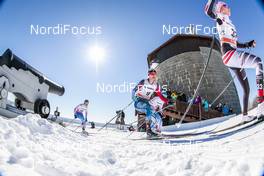 18.03.2017, Quebec, Canada (CAN): Jessica Diggins (USA) - FIS world cup cross-country, mass women, Quebec (CAN). www.nordicfocus.com. © Modica/NordicFocus. Every downloaded picture is fee-liable.