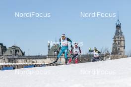 19.03.2017, Quebec, Canada (CAN): Maurice Manificat (FRA), Hans Christer Holund (NOR), (l-r)  - FIS world cup cross-country, pursuit men, Quebec (CAN). www.nordicfocus.com. © Modica/NordicFocus. Every downloaded picture is fee-liable.