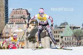 19.03.2017, Quebec, Canada (CAN): Teresa Stadlober (AUT) - FIS world cup cross-country, pursuit women, Quebec (CAN). www.nordicfocus.com. © Modica/NordicFocus. Every downloaded picture is fee-liable.