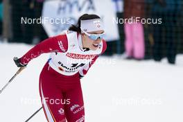 28.02.2017, Lahti, Finland (FIN): Emily Nishikawa (CAN) - FIS nordic world ski championships, cross-country, 10km women, Lahti (FIN). www.nordicfocus.com. © Modica/NordicFocus. Every downloaded picture is fee-liable.