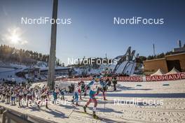 25.02.2017, Lahti, Finland (FIN): Start of the race (l-r)  - FIS nordic world ski championships, cross-country, skiathlon men, Lahti (FIN). www.nordicfocus.com. © Modica/NordicFocus. Every downloaded picture is fee-liable.