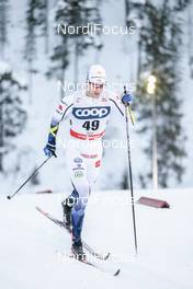 25.11.2017, Ruka, Finland (FIN): Teodor Peterson (SWE) - FIS world cup cross-country, 15km men, Ruka (FIN). www.nordicfocus.com. © Modica/NordicFocus. Every downloaded picture is fee-liable.