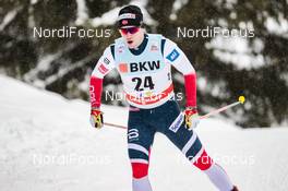 10.12.2017, Davos, Switzerland (SUI): Sindre Bjoernestad Skar (NOR) - FIS world cup cross-country, 15km men, Davos (SUI). www.nordicfocus.com. © Modica/NordicFocus. Every downloaded picture is fee-liable.