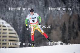 09.12.2017, Davos, Switzerland (SUI): Veselin Tsinzov (BUL) - FIS world cup cross-country, individual sprint, Davos (SUI). www.nordicfocus.com. © Modica/NordicFocus. Every downloaded picture is fee-liable.