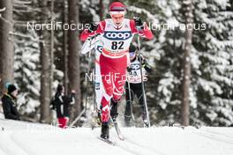 17.12.2017, Toblach, Italy (ITA): Knute Johnsgaard (CAN) - FIS world cup cross-country, pursuit men, Toblach (ITA). www.nordicfocus.com. © Modica/NordicFocus. Every downloaded picture is fee-liable.