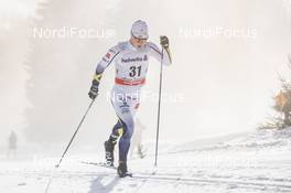 31.12.2017, Lenzerheide, Switzerland (SUI): Jens Burman (SWE) - FIS world cup cross-country, tour de ski, 15km men, Lenzerheide (SUI). www.nordicfocus.com. © Modica/NordicFocus. Every downloaded picture is fee-liable.