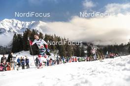 31.12.2017, Lenzerheide, Switzerland (SUI): Hans Christer Holund (NOR) - FIS world cup cross-country, tour de ski, 15km men, Lenzerheide (SUI). www.nordicfocus.com. © Modica/NordicFocus. Every downloaded picture is fee-liable.