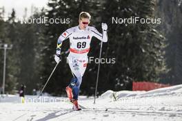 31.12.2017, Lenzerheide, Switzerland (SUI): Gustav Eriksson (SWE) - FIS world cup cross-country, tour de ski, 15km men, Lenzerheide (SUI). www.nordicfocus.com. © Modica/NordicFocus. Every downloaded picture is fee-liable.