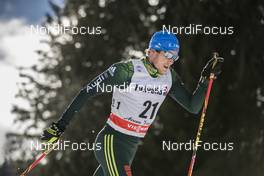 31.12.2017, Lenzerheide, Switzerland (SUI): Lucas Boegl (GER) - FIS world cup cross-country, tour de ski, 15km men, Lenzerheide (SUI). www.nordicfocus.com. © Modica/NordicFocus. Every downloaded picture is fee-liable.