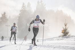 31.12.2017, Lenzerheide, Switzerland (SUI): Candide Pralong (SUI), Curdin Perl (SUI), (l-r)  - FIS world cup cross-country, tour de ski, 15km men, Lenzerheide (SUI). www.nordicfocus.com. © Modica/NordicFocus. Every downloaded picture is fee-liable.