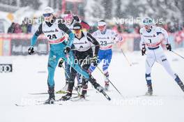 30.12.2017, Lenzerheide, Switzerland (SUI): Aurore Jean (FRA) - FIS world cup cross-country, tour de ski, individual sprint, Lenzerheide (SUI). www.nordicfocus.com. © Modica/NordicFocus. Every downloaded picture is fee-liable.