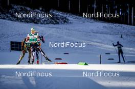 15.01.2017, Val di Fiemme, Italy (ITA): Bjoern Kircheisen (GER), Franz-Josef Rehrl (AUT), (l-r)  - FIS world cup nordic combined, individual gundersen HS134/10km, Val di Fiemme (ITA). www.nordicfocus.com. © Bragotto/NordicFocus. Every downloaded picture is fee-liable.