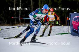 14.01.2017, Val di Fiemme, Italy (ITA): Bryan Fletcher (USA), Espen Andersen (NOR), (l-r)  - FIS world cup nordic combined, team sprint HS134/2x7.5km, Val di Fiemme (ITA). www.nordicfocus.com. © Bragotto/NordicFocus. Every downloaded picture is fee-liable.