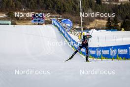 14.01.2017, Val di Fiemme, Italy (ITA): Espen Andersen (NOR) - FIS world cup nordic combined, team sprint HS134/2x7.5km, Val di Fiemme (ITA). www.nordicfocus.com. © Bragotto/NordicFocus. Every downloaded picture is fee-liable.