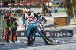 28.01.2017, Seefeld, Austria (AUT): Francois Braud (FRA) - FIS world cup nordic combined, individual gundersen HS109/10km, Seefeld (AUT). www.nordicfocus.com. © Thibaut/NordicFocus. Every downloaded picture is fee-liable.