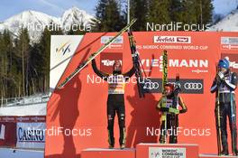 28.01.2017, Seefeld, Austria (AUT): Eric Frenzel (GER) - FIS world cup nordic combined, individual gundersen HS109/10km, Seefeld (AUT). www.nordicfocus.com. © Thibaut/NordicFocus. Every downloaded picture is fee-liable.