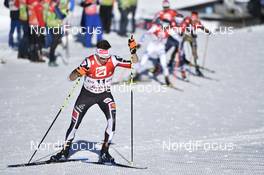29.01.2017, Seefeld, Austria (AUT): David Pommer (AUT) - FIS world cup nordic combined, individual gundersen HS109/15km, Seefeld (AUT). www.nordicfocus.com. © Thibaut/NordicFocus. Every downloaded picture is fee-liable.