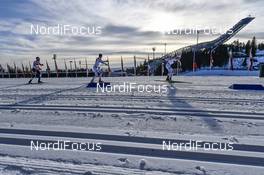 11.03.2017, Oslo, Norway (NOR): Mikko Kokslien (NOR), Joergen Graabak (NOR), Philipp Orter (AUT) - FIS world cup nordic combined, individual gundersen HS134/10km, Oslo (NOR). www.nordicfocus.com. © Thibaut/NordicFocus. Every downloaded picture is fee-liable.