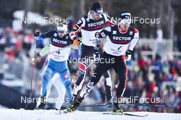 11.03.2017, Oslo, Norway (NOR): Akito Watabe (JPN), Wilhelm Denifl (AUT) - FIS world cup nordic combined, individual gundersen HS134/10km, Oslo (NOR). www.nordicfocus.com. © Thibaut/NordicFocus. Every downloaded picture is fee-liable.