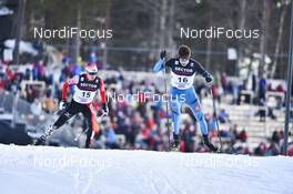 11.03.2017, Oslo, Norway (NOR): Laurent Muhlethaler (FRA) - FIS world cup nordic combined, individual gundersen HS134/10km, Oslo (NOR). www.nordicfocus.com. © Thibaut/NordicFocus. Every downloaded picture is fee-liable.