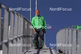 11.03.2017, Oslo, Norway (NOR): Event Feature: Hermann Weinbuch (GER) - FIS world cup nordic combined, individual gundersen HS134/10km, Oslo (NOR). www.nordicfocus.com. © Manzoni/NordicFocus. Every downloaded picture is fee-liable.