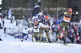 11.03.2017, Oslo, Norway (NOR): Johannes Rydzek (GER), Manuel Faisst (GER) - FIS world cup nordic combined, individual gundersen HS134/10km, Oslo (NOR). www.nordicfocus.com. © Thibaut/NordicFocus. Every downloaded picture is fee-liable.