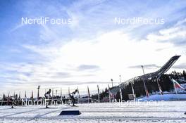 11.03.2017, Oslo, Norway (NOR): Akito Watabe (JPN), Bjoern Kircheisen (GER), Wilhelm Denifl (AUT) - FIS world cup nordic combined, individual gundersen HS134/10km, Oslo (NOR). www.nordicfocus.com. © Thibaut/NordicFocus. Every downloaded picture is fee-liable.