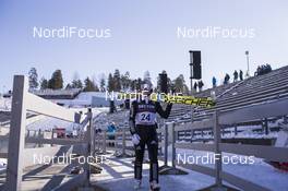 11.03.2017, Oslo, Norway (NOR): Jakob Lange (GER) - FIS world cup nordic combined, individual gundersen HS134/10km, Oslo (NOR). www.nordicfocus.com. © Manzoni/NordicFocus. Every downloaded picture is fee-liable.
