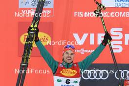 16.12.2017, Ramsau, Austria (AUT): Fabian Riessle (GER) - FIS world cup nordic combined, individual gundersen HS96/10km, Ramsau (AUT). www.nordicfocus.com. © Rauschendorfer/NordicFocus. Every downloaded picture is fee-liable.