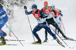 17.12.2017, Ramsau, Austria (AUT): Hideaki Nagai (JPN), Bjoern Kircheisen (GER), (l-r)  - FIS world cup nordic combined, individual gundersen HS96/10km, Ramsau (AUT). www.nordicfocus.com. © Rauschendorfer/NordicFocus. Every downloaded picture is fee-liable.