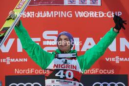 29.01.2017, Willingen, Germany (GER): Andreas Wellinger (GER) - FIS world cup ski jumping, individual HS145, Willingen (GER). www.nordicfocus.com. © Rauschendorfer/NordicFocus. Every downloaded picture is fee-liable.