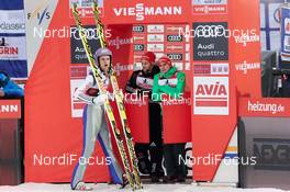29.01.2017, Willingen, Germany (GER): Andreas Wellinger (GER), Markus Eisenbichler (GER), Richard Freitag (GER), (l-r)  - FIS world cup ski jumping, individual HS145, Willingen (GER). www.nordicfocus.com. © Rauschendorfer/NordicFocus. Every downloaded picture is fee-liable.