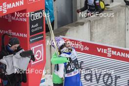 12.03.2017, Oslo, Norway (NOR): Richard Freitag (GER), Andreas Wellinger (GER), (l-r) - FIS world cup ski jumping, individual HS134, Oslo (NOR). www.nordicfocus.com. © NordicFocus. Every downloaded picture is fee-liable.