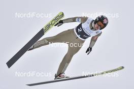 12.03.2017, Oslo, Norway (NOR): Joakim Aune (NOR) - FIS world cup ski jumping, individual HS134, Oslo (NOR). www.nordicfocus.com. © Thibaut/NordicFocus. Every downloaded picture is fee-liable.