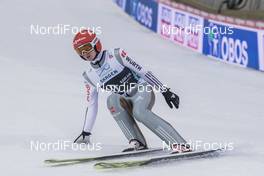 12.03.2017, Oslo, Norway (NOR): Richard Freitag (GER) - FIS world cup ski jumping, individual HS134, Oslo (NOR). www.nordicfocus.com. © NordicFocus. Every downloaded picture is fee-liable.