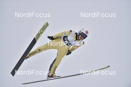 12.03.2017, Oslo, Norway (NOR): Andreas Stjernen (NOR) - FIS world cup ski jumping, individual HS134, Oslo (NOR). www.nordicfocus.com. © Thibaut/NordicFocus. Every downloaded picture is fee-liable.