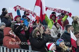 11.03.2017, Oslo, Norway (NOR): Event Feature: Polish Fans celebrate - FIS world cup ski jumping, team HS134, Oslo (NOR). www.nordicfocus.com. © Manzoni/NordicFocus. Every downloaded picture is fee-liable.