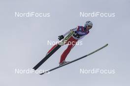 11.03.2017, Oslo, Norway (NOR): Killian Peier (SUI) - FIS world cup ski jumping, team HS134, Oslo (NOR). www.nordicfocus.com. © Manzoni/NordicFocus. Every downloaded picture is fee-liable.