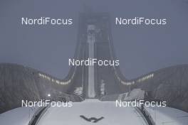 11.03.2017, Oslo, Norway (NOR): Event Feature: Fog appears over Holmenkollen - FIS world cup ski jumping, team HS134, Oslo (NOR). www.nordicfocus.com. © Manzoni/NordicFocus. Every downloaded picture is fee-liable.