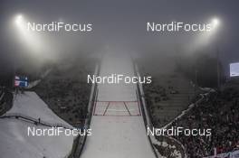 11.03.2017, Oslo, Norway (NOR): Event Feature: Fog appears during the competition - FIS world cup ski jumping, team HS134, Oslo (NOR). www.nordicfocus.com. © Manzoni/NordicFocus. Every downloaded picture is fee-liable.