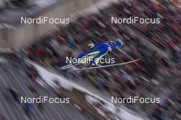 11.03.2017, Oslo, Norway (NOR): Michael Hayboeck (AUT) - FIS world cup ski jumping, team HS134, Oslo (NOR). www.nordicfocus.com. © Manzoni/NordicFocus. Every downloaded picture is fee-liable.