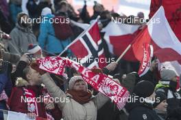 11.03.2017, Oslo, Norway (NOR): Event Feature: Polish Fans celebrate - FIS world cup ski jumping, team HS134, Oslo (NOR). www.nordicfocus.com. © Manzoni/NordicFocus. Every downloaded picture is fee-liable.
