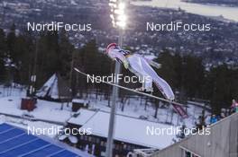 10.03.2017, Oslo, Norway (NOR): Jakub Janda (CZE) - FIS world cup ski jumping, qualification, Oslo (NOR). www.nordicfocus.com. © Manzoni/NordicFocus. Every downloaded picture is fee-liable.