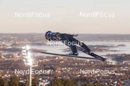 10.03.2017, Oslo, Norway (NOR): Tom Hilde (NOR) - FIS world cup ski jumping, qualification, Oslo (NOR). www.nordicfocus.com. © Manzoni/NordicFocus. Every downloaded picture is fee-liable.