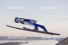 10.03.2017, Oslo, Norway (NOR): Marius Lindvik (NOR) - FIS world cup ski jumping, qualification, Oslo (NOR). www.nordicfocus.com. © Manzoni/NordicFocus. Every downloaded picture is fee-liable.
