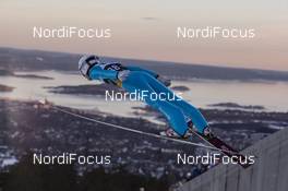 10.03.2017, Oslo, Norway (NOR): Sebastian Colloredo (ITA) - FIS world cup ski jumping, qualification, Oslo (NOR). www.nordicfocus.com. © Manzoni/NordicFocus. Every downloaded picture is fee-liable.