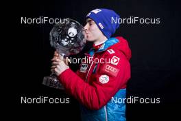 24.03.2017, Planica, Slovenia (SLO): Stefan Kraft (AUT) - FIS world cup ski flying, cups, Planica (SLO). www.nordicfocus.com. © Modica/NordicFocus. Every downloaded picture is fee-liable.