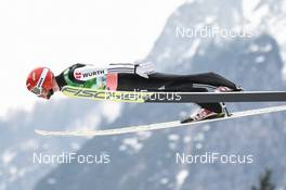 26.03.2017, Planica, Slovenia (SLO): Markus Eisenbichler (GER) - FIS world cup ski flying, individual HS225, Planica (SLO). www.nordicfocus.com. © Modica/NordicFocus. Every downloaded picture is fee-liable.