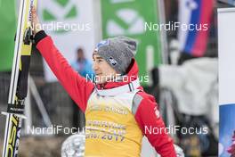 26.03.2017, Planica, Slovenia (SLO): Kamil Stoch (POL) - FIS world cup ski flying, individual HS225, Planica (SLO). www.nordicfocus.com. © Modica/NordicFocus. Every downloaded picture is fee-liable.